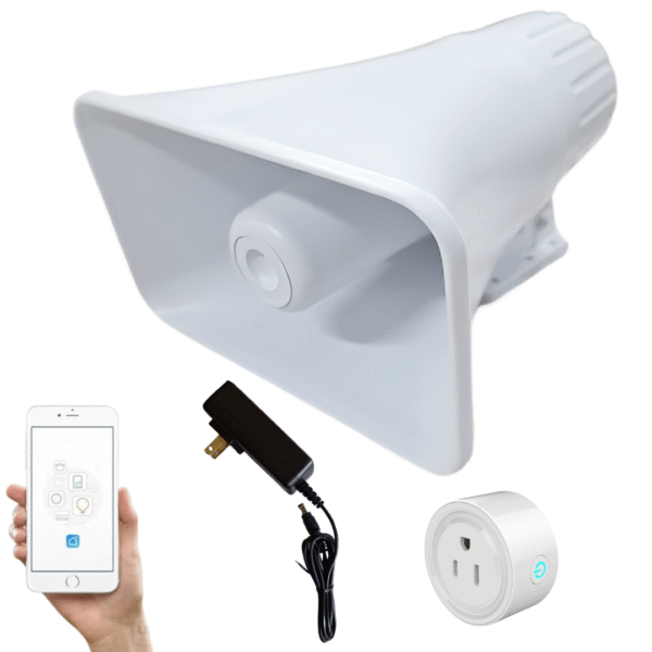 Sirena Wifi Exterior 30 Watts Control App Tuya Smart life Para Panel de Alarma