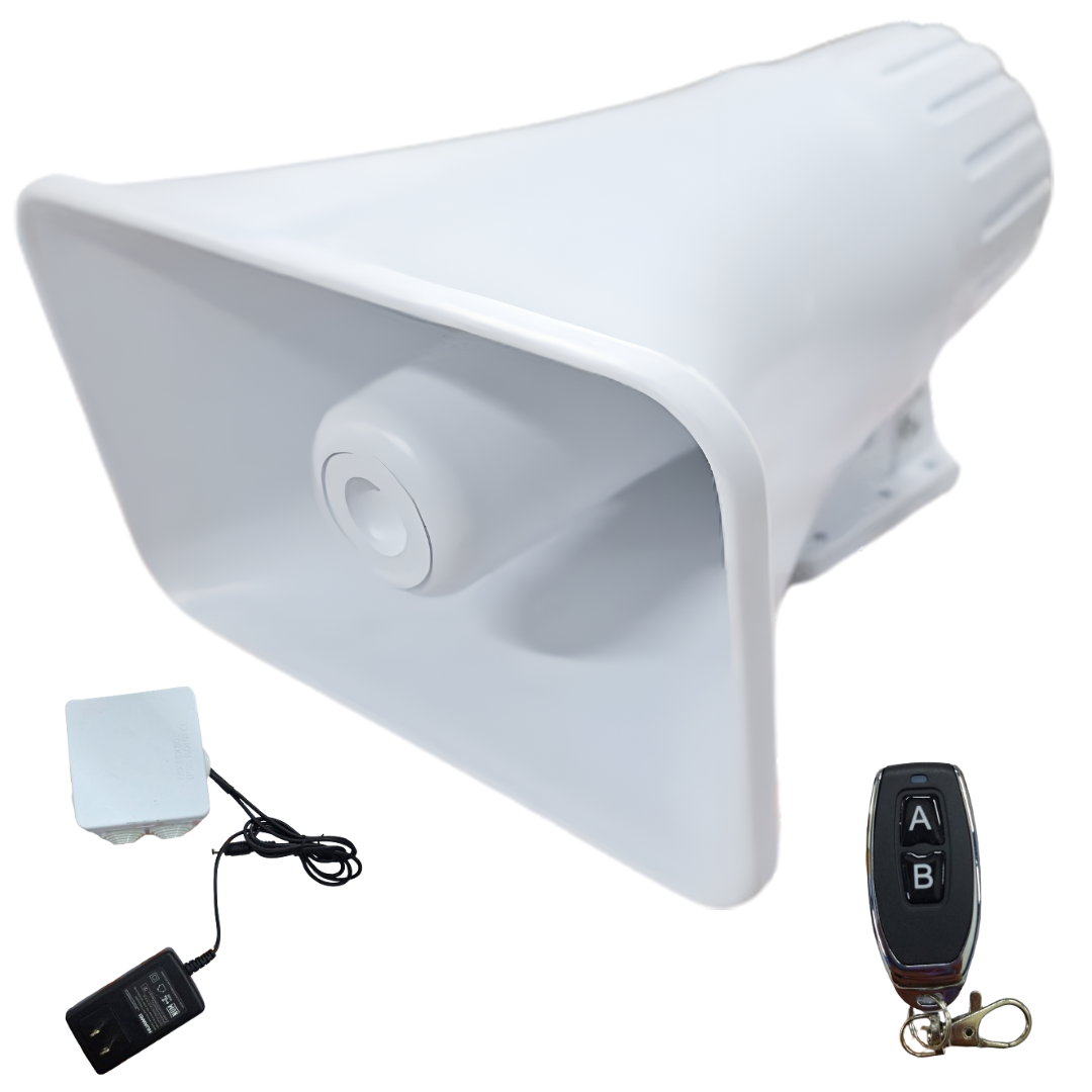 Sirena Alarma Vecinal Casa Negocio Seguridad Control Remoto