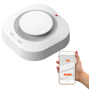 Detector De Humo Alarma Inteligente Wi-fi App Tuya Smarlife