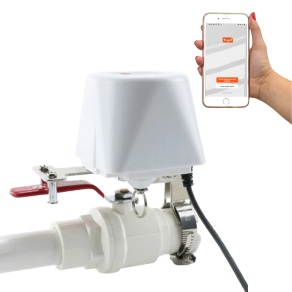 Llave Agua/gas Válvula Wifi App Smart Life