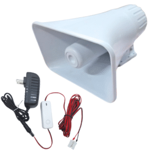 Sirena Bancaria Cableada Exterior 30w Requiere Panel Alarma