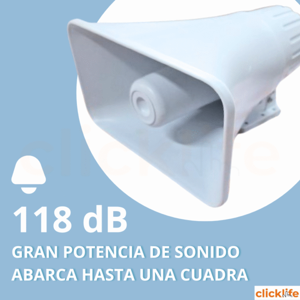 Sirena Wifi Exterior 30 Watts Control App Tuya Smart life Para Panel de Alarma - Imagen 3