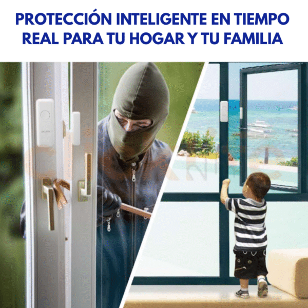Sensor Magnético Puerta-ventana Inalámbrico Bidireccional - Imagen 5