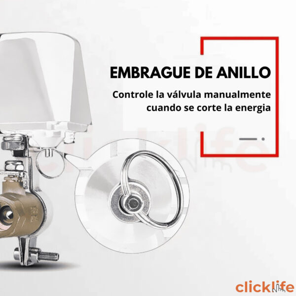 Llave Agua/gas Válvula Wifi App Smart Life - Imagen 4