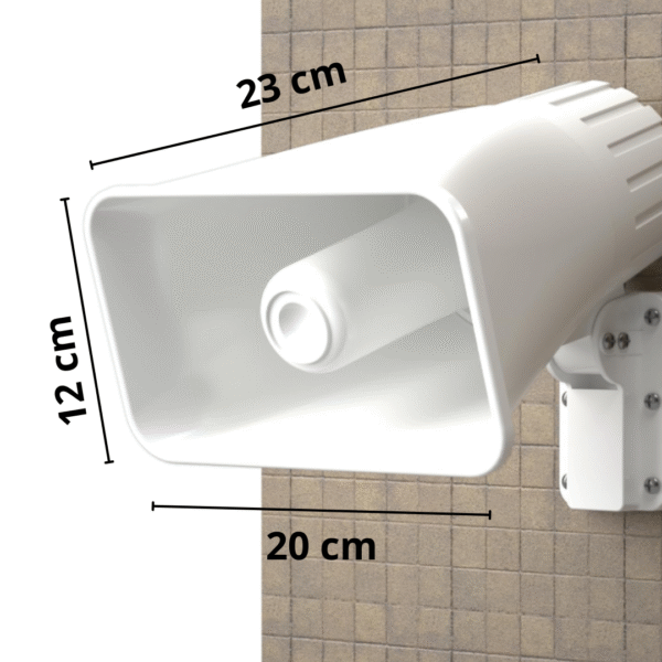 Sirena Wifi Exterior 30 Watts Control App Tuya Smart life Para Panel de Alarma - Imagen 7