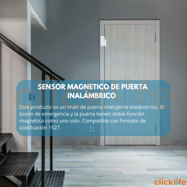 Sensor Magnético Puerta-ventana Inalámbrico Bidireccional - Imagen 9