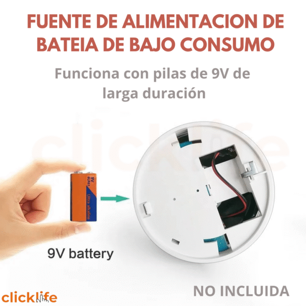 Detector De Humo Alarma Inteligente Wi-fi App Tuya Smarlife - Imagen 5