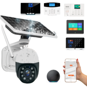 Camara De Seguridad Solar Chip Celular 4g Smart-life Alexa