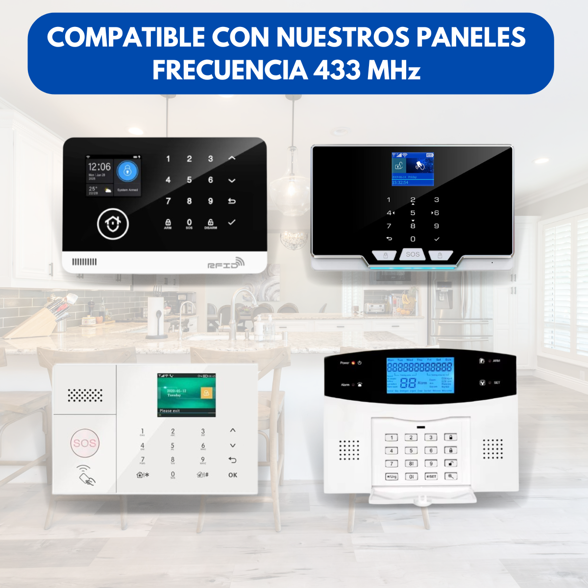 Amplificador Para Sistemas De Alarma Inalámbricos Rf 433 Mh - Imagen 2