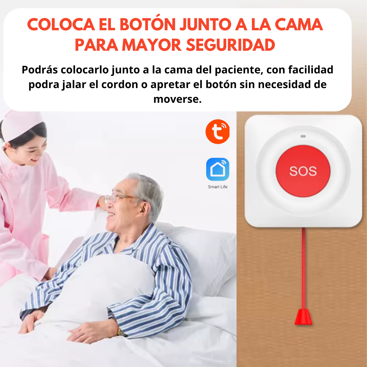 Botón de Pánico Sos Wifi Inalámbrico Sistema de Alarma - Imagen 5