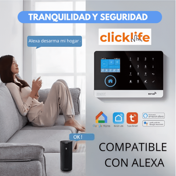 Alarma 401 Casa Negocio Wifi Inalambrica Kit 6 Sensores - Imagen 11