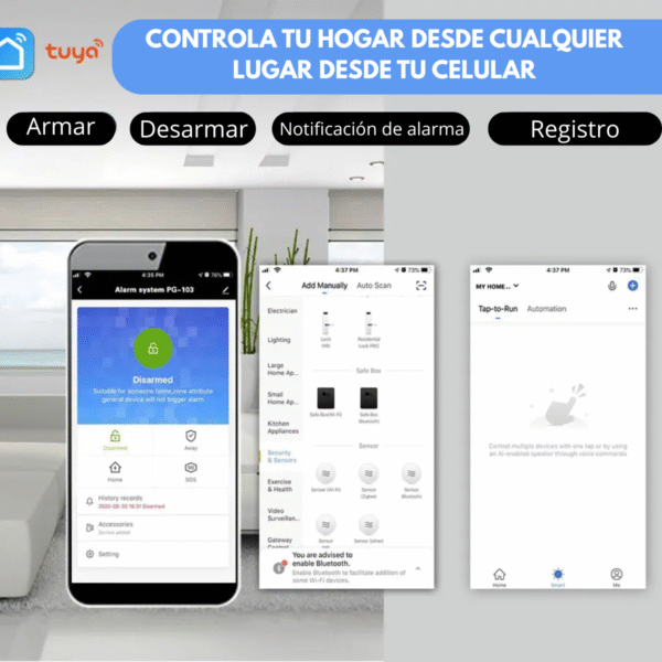 Alarma 401 Casa Negocio Wifi Inalambrica Kit 6 Sensores - Imagen 6