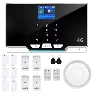 Panel De  Alarma Casa Negocio Gsm 4G Wifi Inalámbrica Kit 10