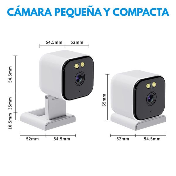 Cámara Wifi 4mp Exterior Bidireccional Google Alexa - Imagen 7