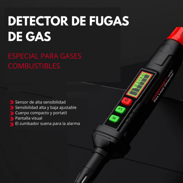Detector Portátil De Fugas De Gas De Mano Alta Precisión - Imagen 3