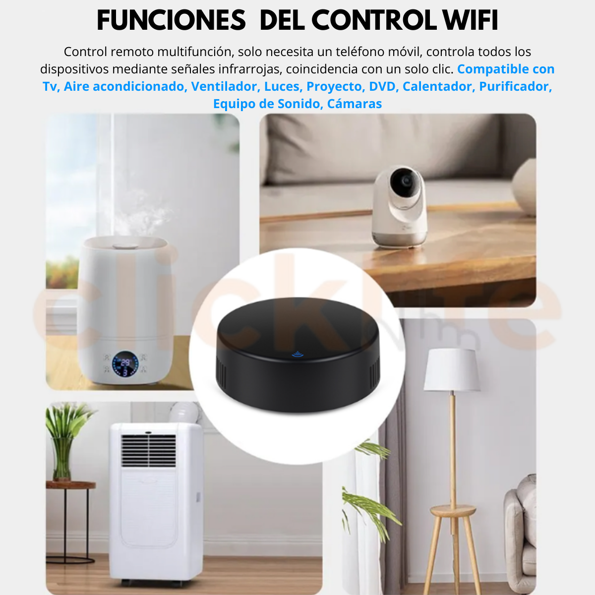 Control Remoto Ir Universal Wifi Temperatura Y Humedad Alexa Y Google - Imagen 6