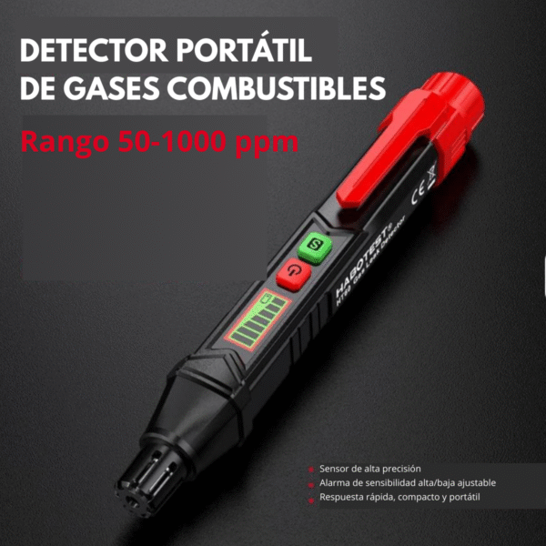 Detector Portátil De Fugas De Gas De Mano Alta Precisión - Imagen 4