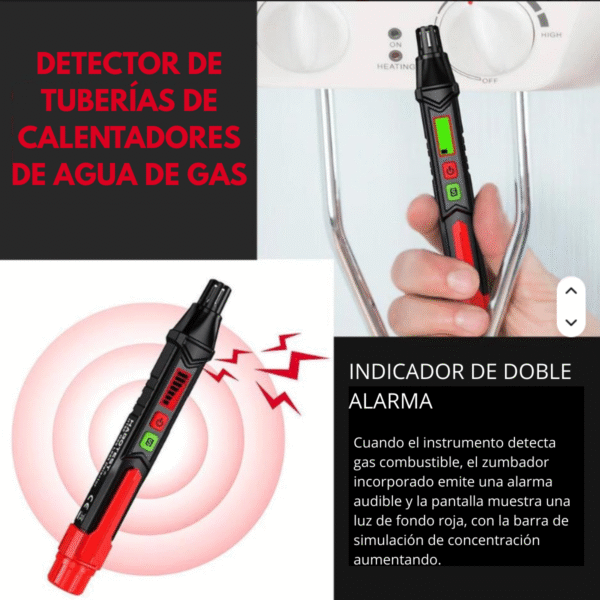 Detector Portátil De Fugas De Gas De Mano Alta Precisión - Imagen 5