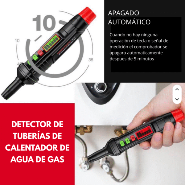 Detector Portátil De Fugas De Gas De Mano Alta Precisión - Imagen 7
