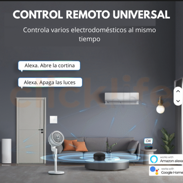 Control Remoto Ir Universal Wifi Temperatura Y Humedad Alexa Y Google - Imagen 10