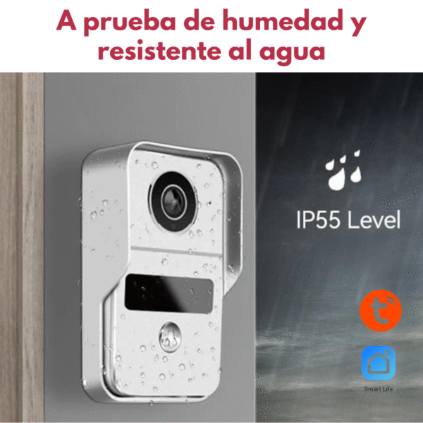 Timbre Video Portero Monitor Ip Touch 10 Pulgadas Chapa Wifi Izquierda o Derecha - Imagen 8