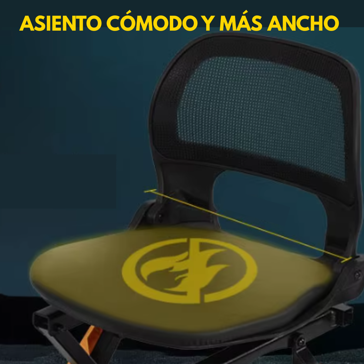 Silla Scooter Plegable Eléctrico Plegable Con Control Remoto Tablero Digital - Imagen 7