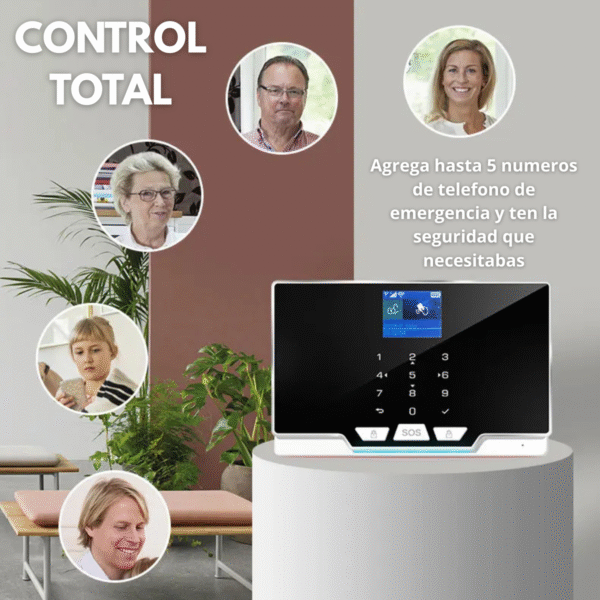 Alarma Casa Negocio Gsm 3G Wifi Inalámbrica Kit 6 Sensores - Imagen 4