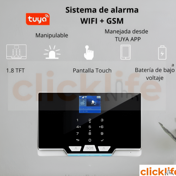 Alarma Casa Negocio Gsm 3G Wifi Inalámbrica Kit 6 Sensores - Imagen 9