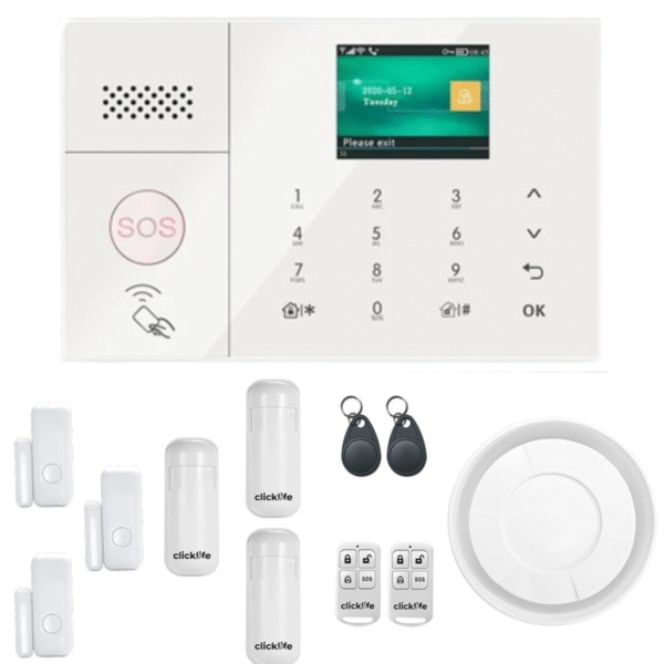 Alarma Casa Negocio 2G Wifi Kit 6 Sensores