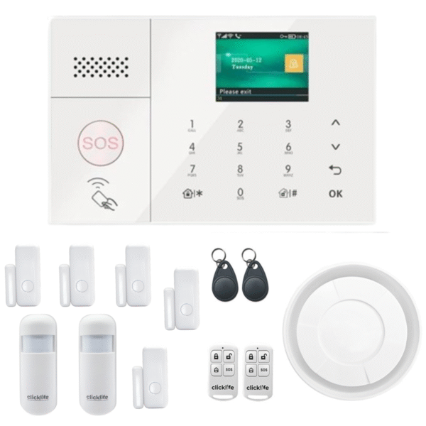 Alarma Casa Negocio 2G Wifi Kit 9 Sensores