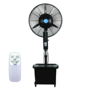 Ventilador Industrial Humificador Nebulizador Con Control Remoto Terraza Brisa de 42 Ltrs
