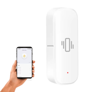 Sensor Inalámbrico Inteligente De Vibración Ruptura De Vidrios Wifi